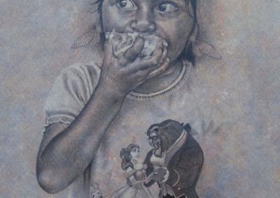 De las naranjas y las chicharras - Claudia Mejía - El Salvador - Dibujante y pintora salvadoreña