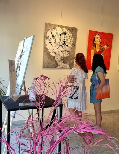 Les Fleurs Vénéneuses - Las Flores Venenosas - Exposición de Claudia Mejía en G3 Art Contemporain Gallery 7
